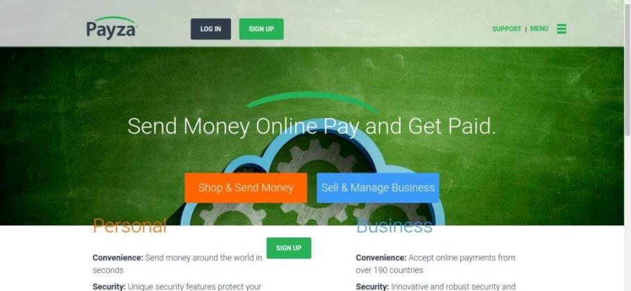 ayza - Send Money, Receive Payment, Money Transfer, Shop & Sell Online