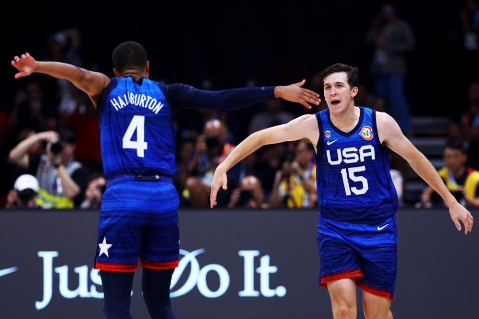 Reaves shined on the international stage for the United States at this summer’s Fiba World Cup.
