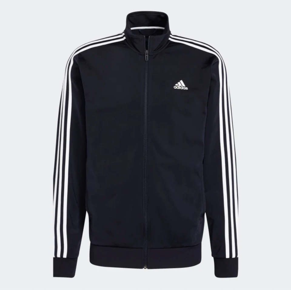 <p><a href="https://go.redirectingat.com?id=74968X1596630&url=https%3A%2F%2Fwww.adidas.com%2Fus%2Fessentials-warm-up-3-stripes-track-jacket%2FH46100.html&sref=https%3A%2F%2Fwww.seventeen.com%2Flife%2Ffriends-family%2Fg1088%2Fholiday-gifts-for-dad%2F" rel="nofollow noopener" target="_blank" data-ylk="slk:Shop Now;elm:context_link;itc:0;sec:content-canvas" class="link ">Shop Now</a></p><p>Essentials Warm-Up 3-Stripes Track Jacket</p><p>adidas.com</p><p>$50.00</p>