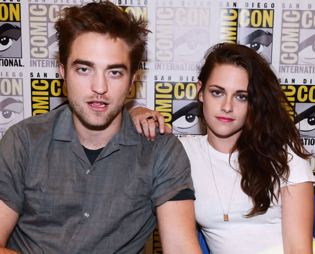 Shocking Celebrity Moments: In one of the most gaspworthy moments of the year, Kristen Stewart confessed to cheating on Twilight co-star boyfriend Robert Pattinson with her Snow White and the Huntsman director Rupert Sanders. The pair seemed to patch things up for the final Twilight film promo trail but all eyes are still on the on/off couple. Copyright [Getty]