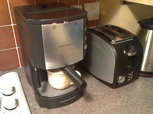 Broken coffee makers and other appliances