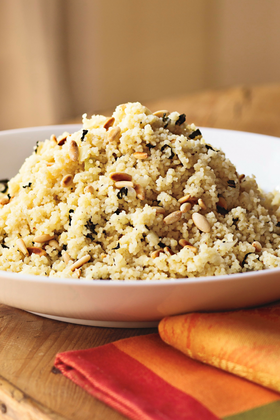 Couscous With Pine Nuts and Mint
