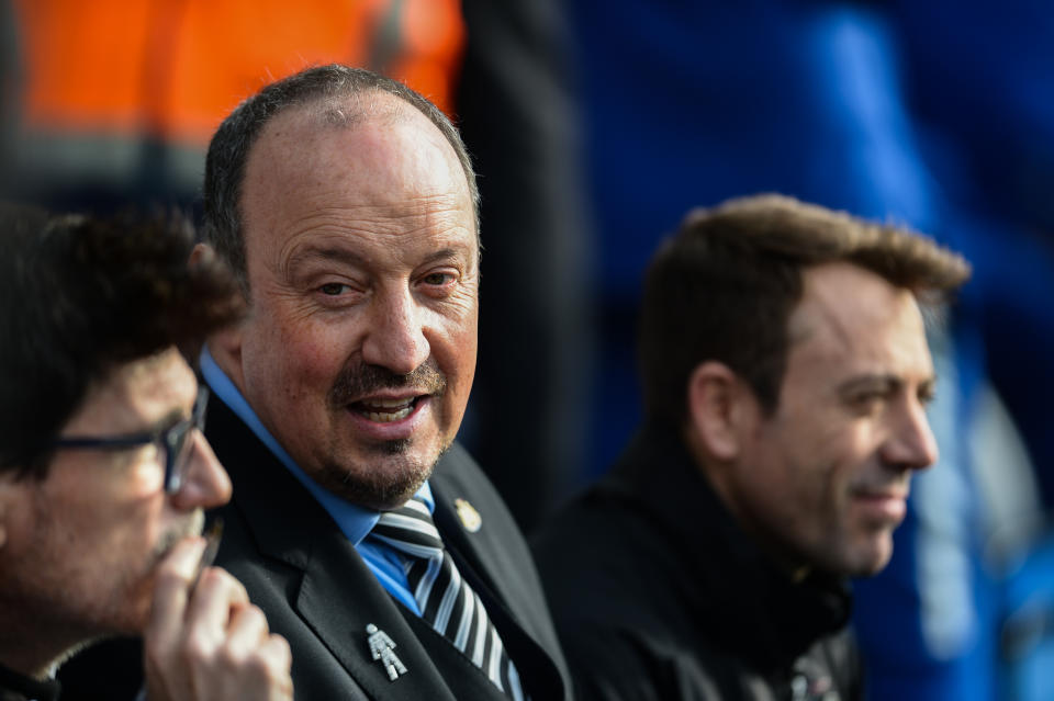 Rafa Benitez is hoping for an increased transfer budget.