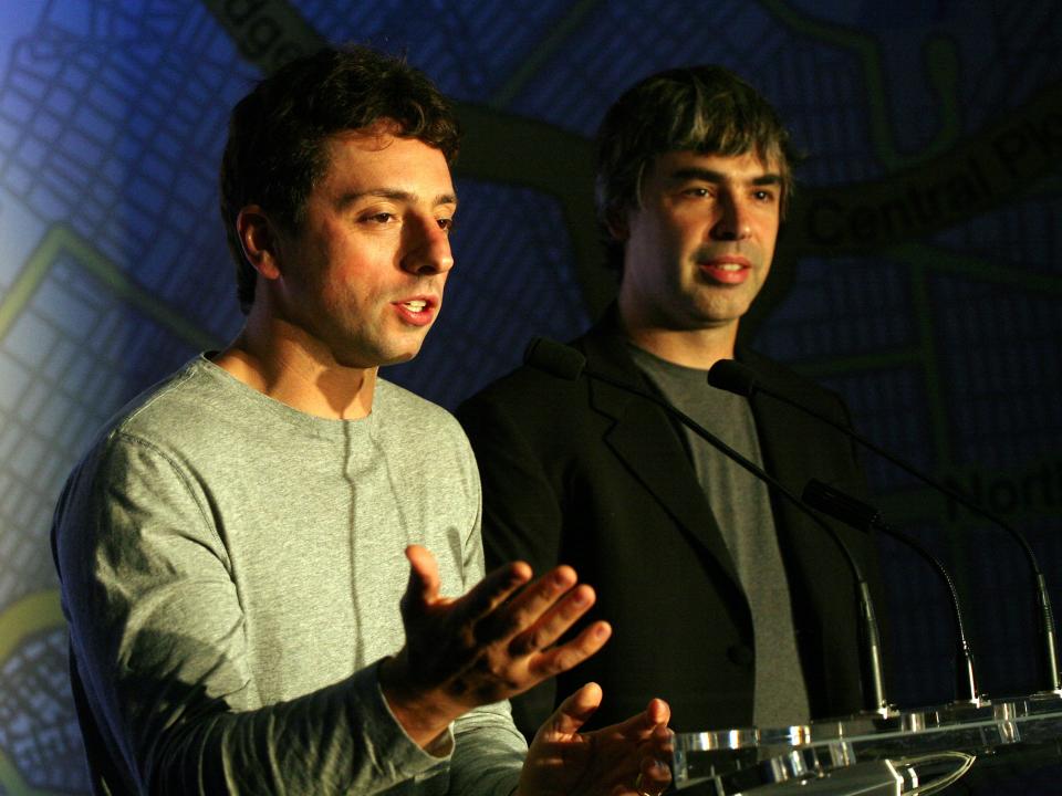 Larry Page Sergey Brin