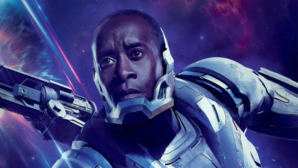 Don Cheadle will reprise his MCU role as War Machine in the series 'Armor Wars'. (Marvel/Disney)