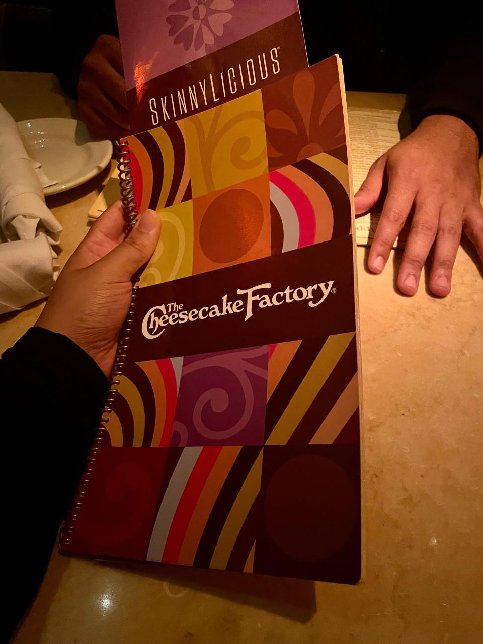 Lauren Edmonds at The Cheesecake Factory