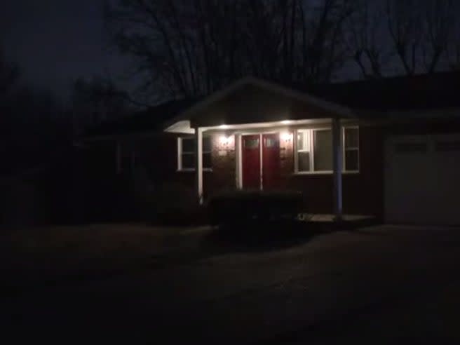 <p>Home of family where couple were found dead from Covid</p> (KSDK News)