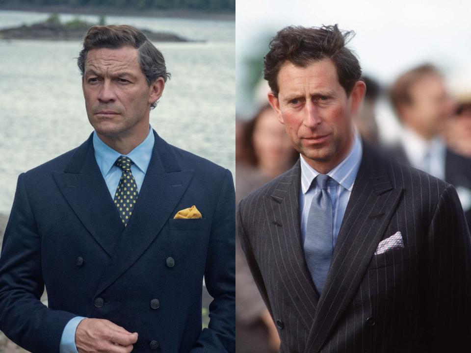 Dominic West plays Prince Charles in season five of Netflix's "The Crown."