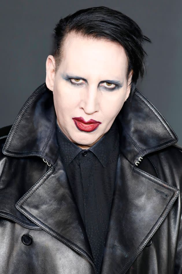 Marilyn Manson at “The Art of Elysium's 13th Annual Celebration - Heaven” in 2020. Manson's lawyer denied the musician had sex with Wood during filming of a music video. (Photo: Kurt Krieger/Corbis via Getty Images)