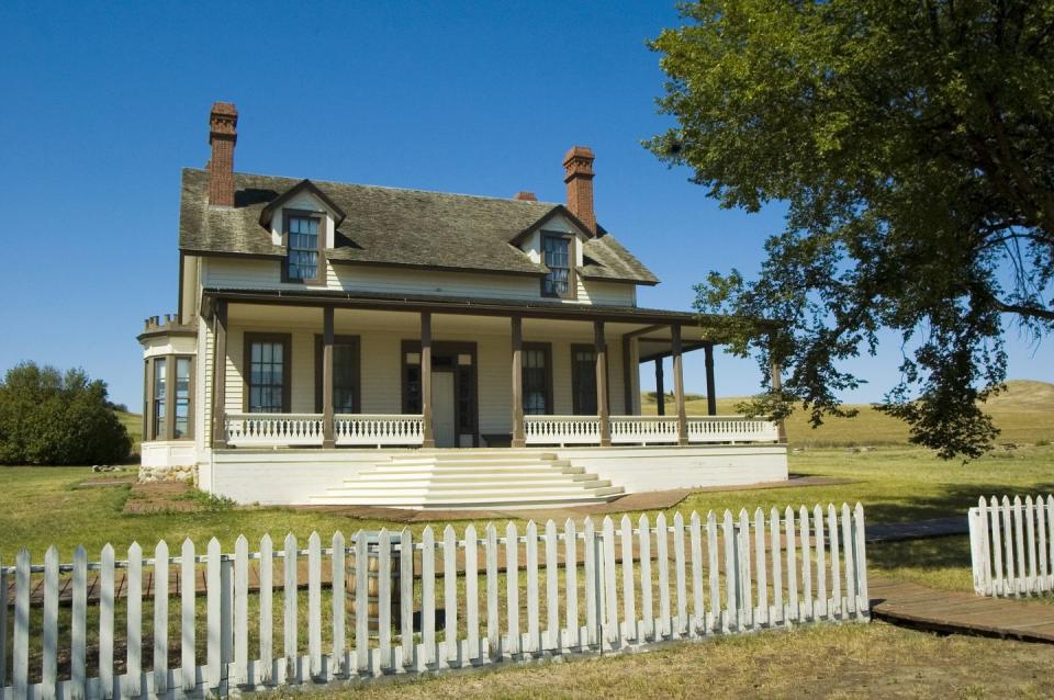 North Dakota: Fort Abraham Lincoln Custer House, Mandan