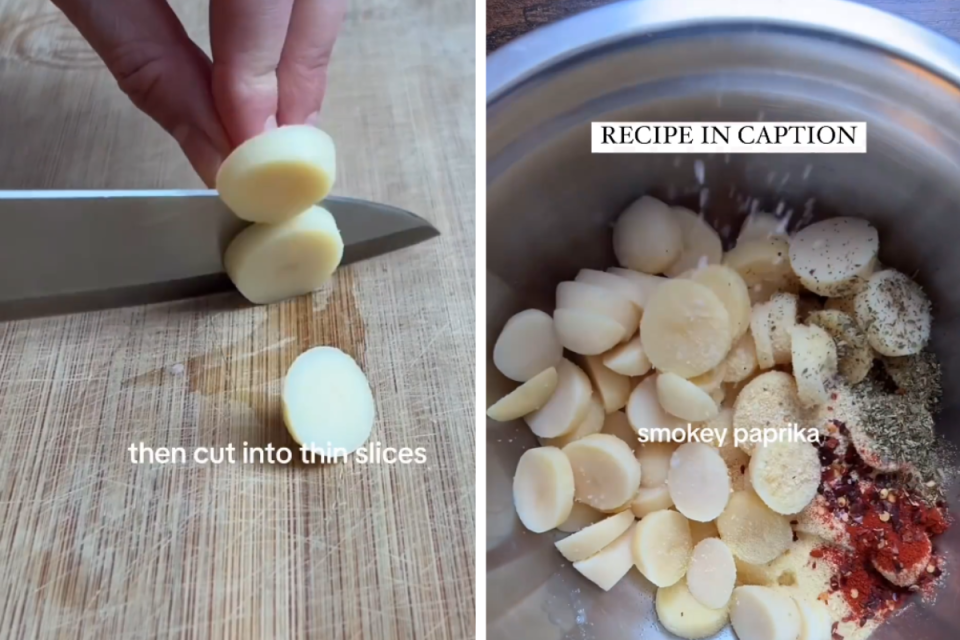 Who knew you could create magic with a can of potatoes? Photo: Instagram/chefmarinie