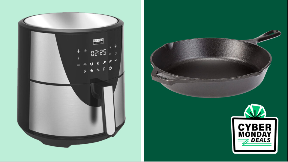 Fill your kitchen cabinets with savings this Cyber Monday and score cookware, appliances and more at a bargain.