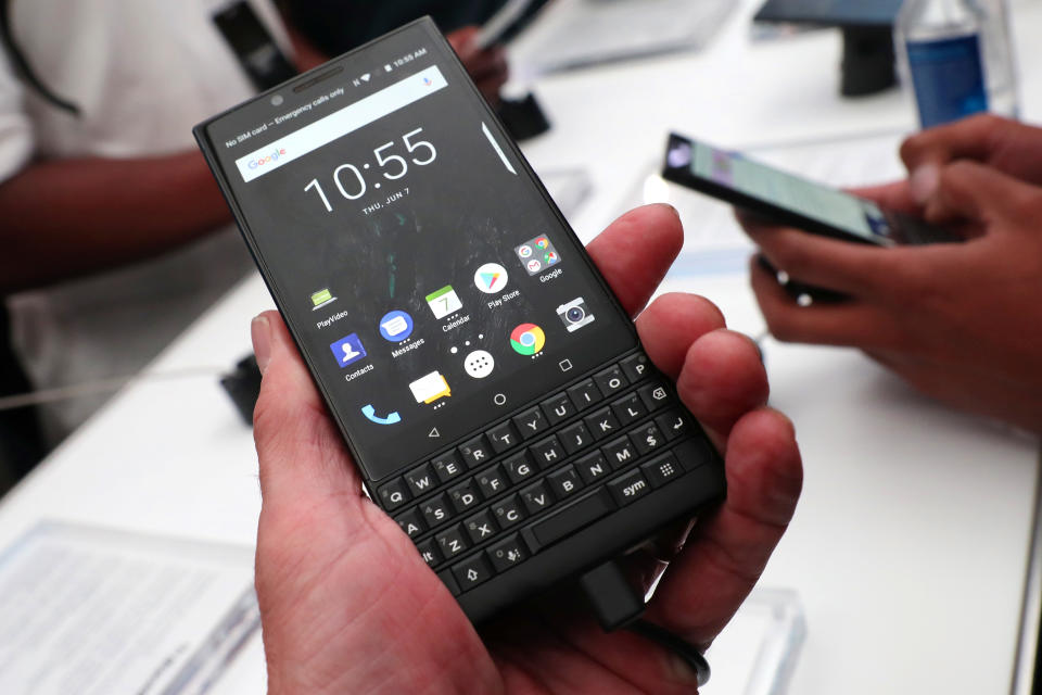 Die Tastatur der alten BlackBerry-Smartphones genießt Legendenstatus. (Bild: Reuters)