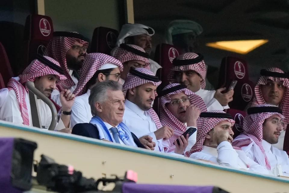 Para alivio del Gobierno, Mauricio Macri no formó parte de la ceremonia de premiación a los campeones del Mundial de Qatar