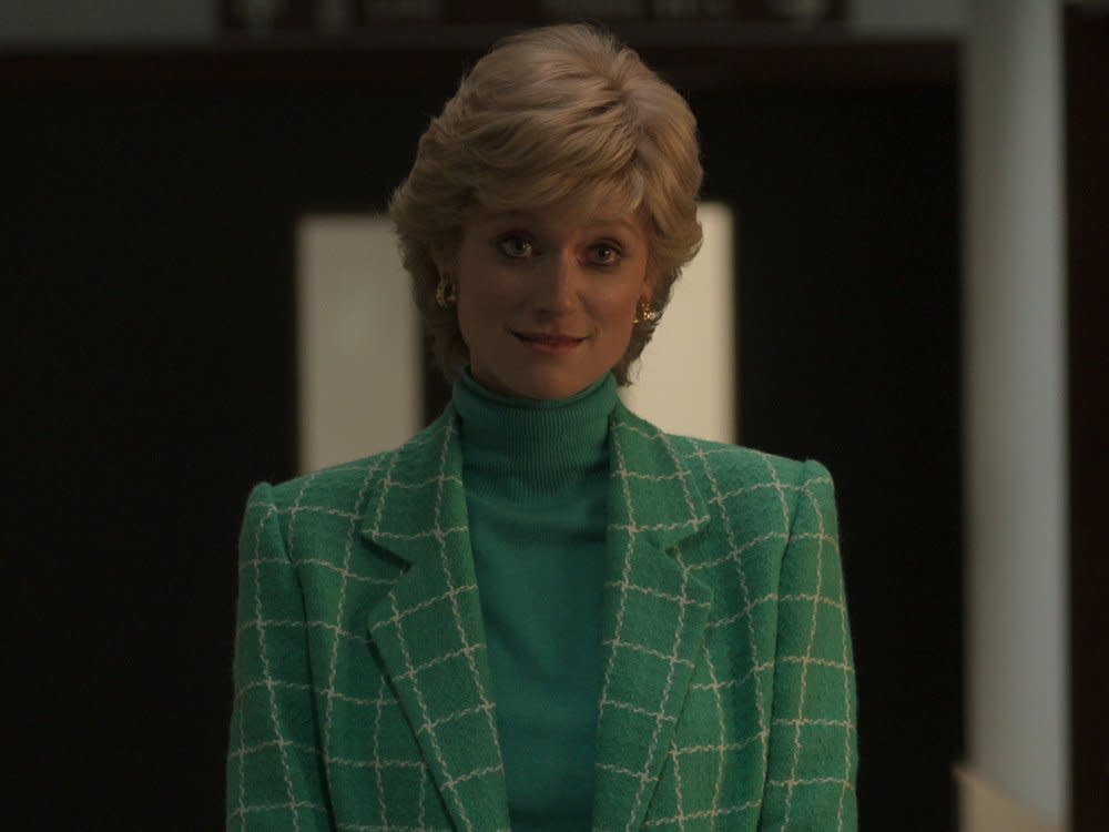 Prinzessin Diana (Elizabeth Debicki) in Staffel fünf von "The Crown". (Bild: Netflix)