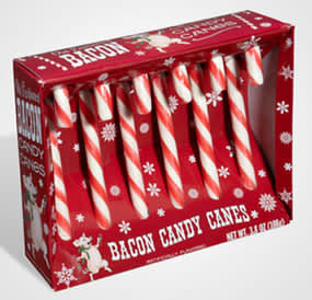 Bacon Candy Canes