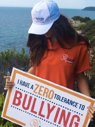 Maddelyn Rafferty is now an anti-bullying ambassador. Photo: Instagram/Maddelyn Rafferty