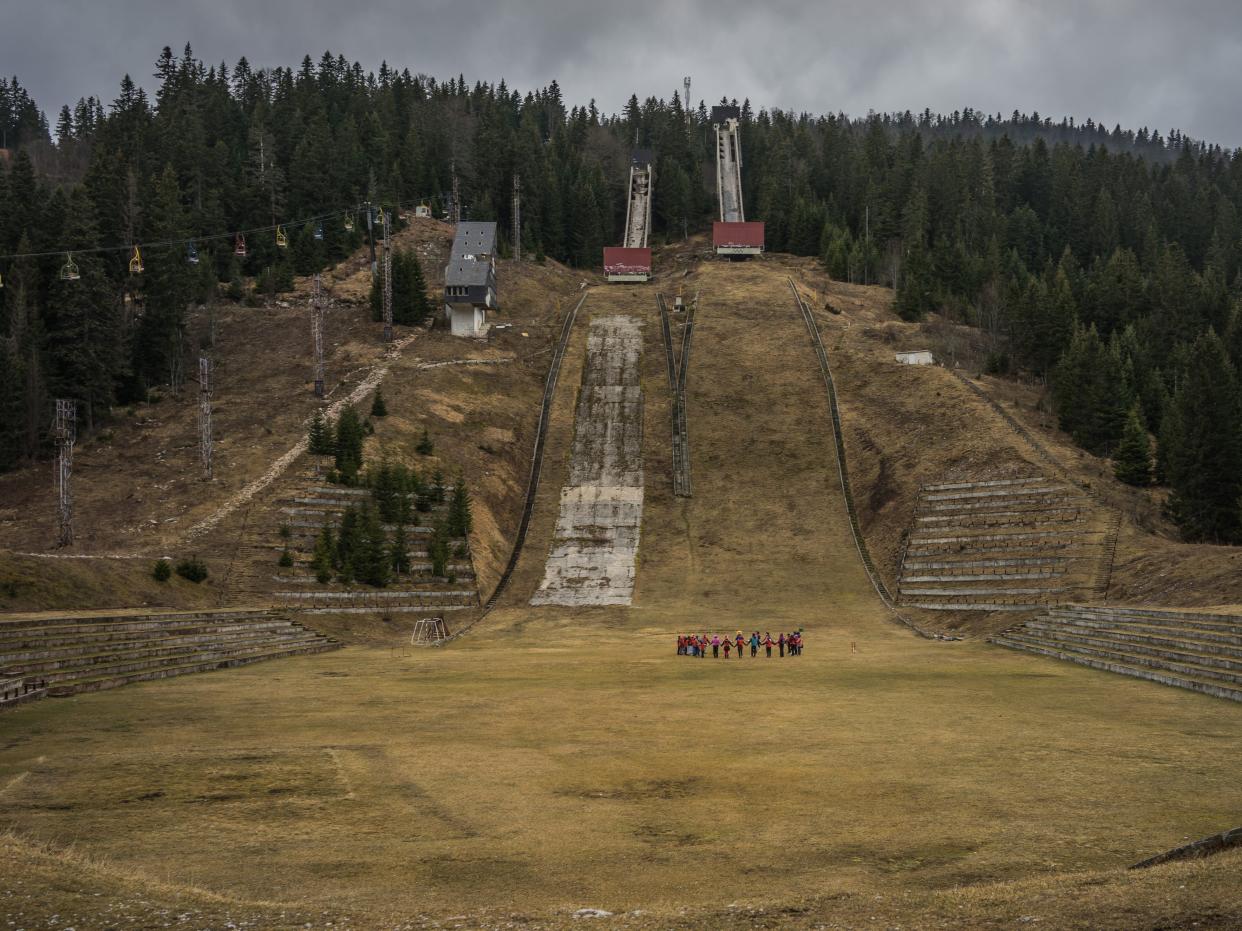 abandoned sarajevo olympics