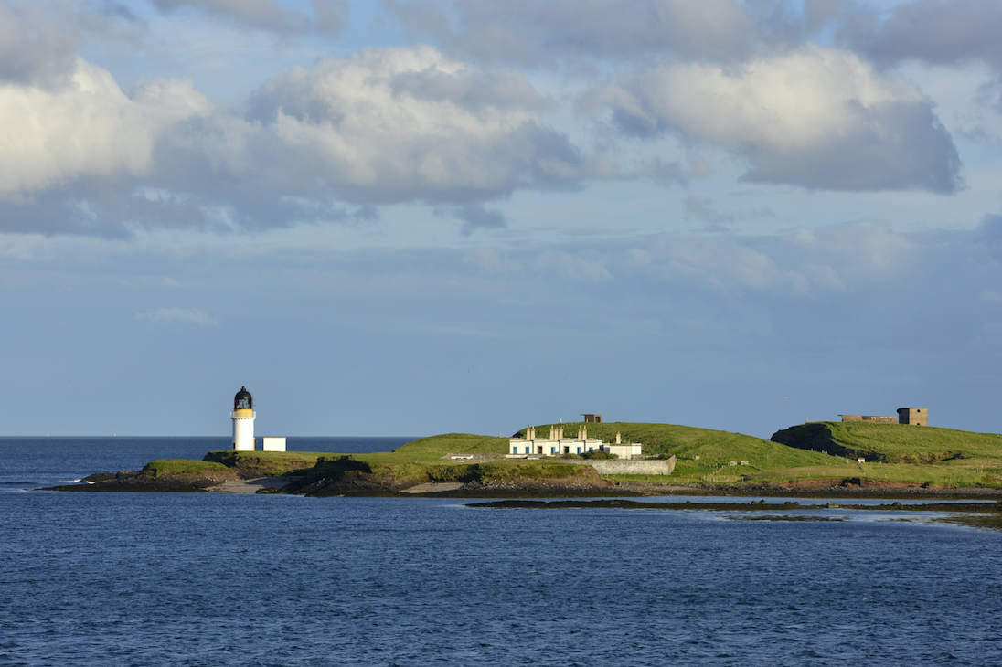 The castaway was on an island in the Outer Hebrides (Picture: Rex)