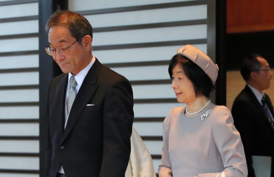 La exprincesa Nori se enamoró de Yoshiki Kuroda<strong>,</strong> un funcionario con el que se casó en 2005. Con esta decisión la hermana del emperador Naruhito rechazó sus títulos y pasó a ser una plebeya. (Foto: The Asahi Shimbun / Getty Images)