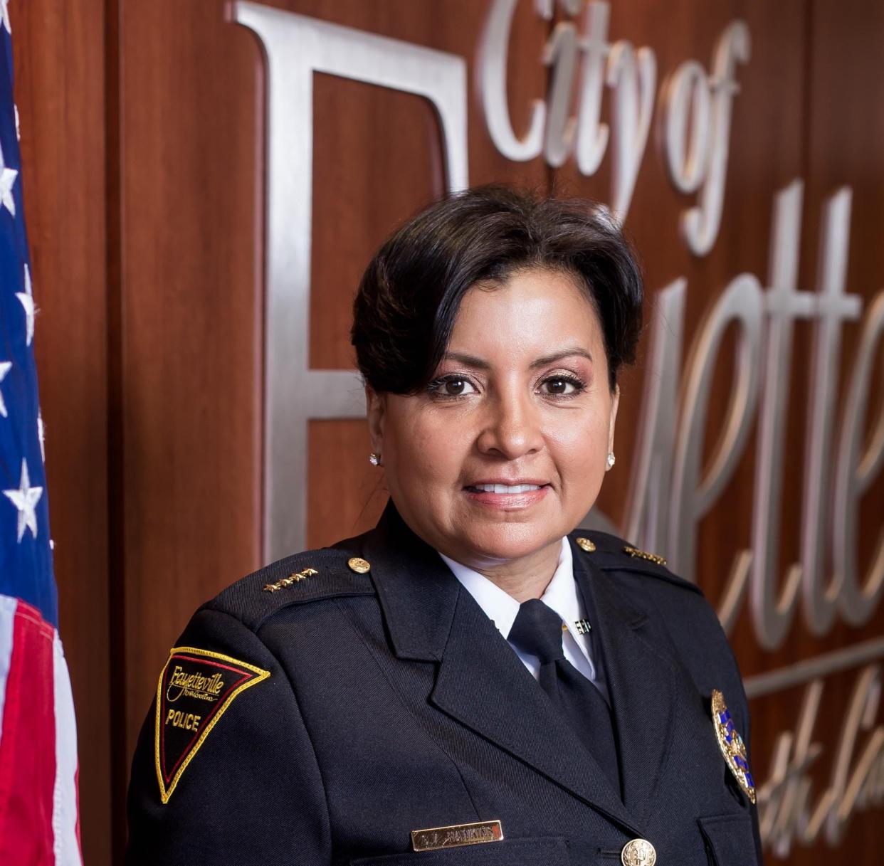 Fayetteville Police Chief Gina Hawkins