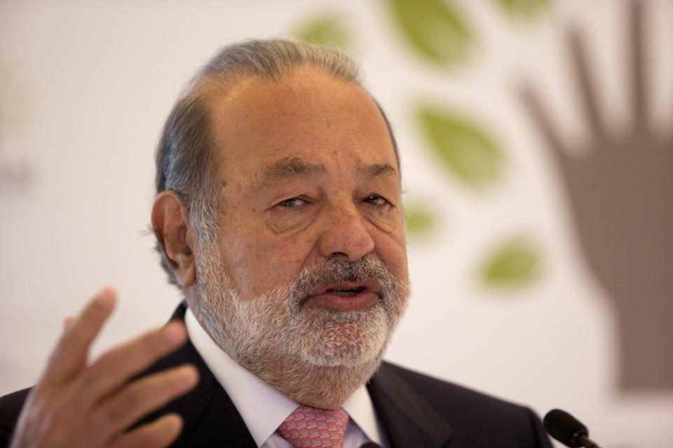 Carlos Slim. (AP Photo/Dario Lopez-Mills)