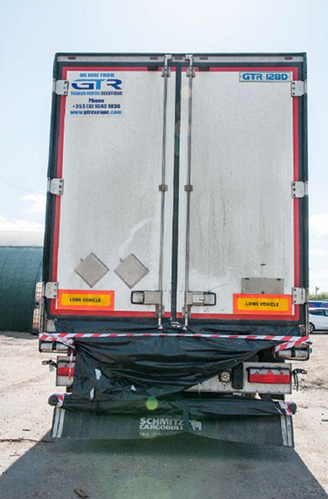 Bodies found in lorry container