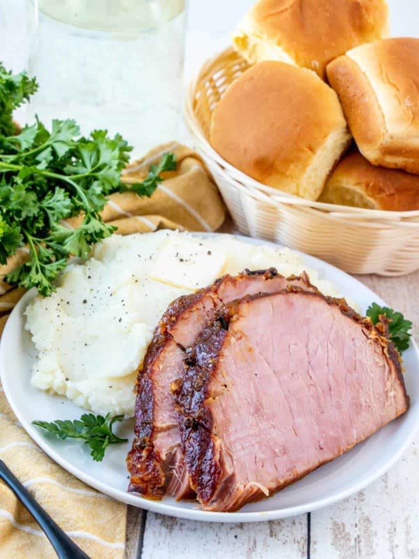 <p>Kawaling Pinoy</p><p>Make the holidays extra delicious with this Filipino-style pineapple-glazed ham! Juicy and flavorful with a sweet and tangy fruity glaze, it’s the perfect dinner centerpiece.</p><p><strong>Get the recipe: <a href="https://www.kawalingpinoy.com/filipino-style-pineapple-glazed-ham/" rel="nofollow noopener" target="_blank" data-ylk="slk:Filipino-Style Pineapple Glazed Ham;elm:context_link;itc:0;sec:content-canvas" class="link rapid-noclick-resp">Filipino-Style Pineapple Glazed Ham</a></strong></p><p><strong>Related: <a href="https://parade.com/846278/brianneizzo/17-of-the-best-leftover-ham-recipes/" rel="nofollow noopener" target="_blank" data-ylk="slk:50 Best Leftover Ham Recipes;elm:context_link;itc:0;sec:content-canvas" class="link rapid-noclick-resp">50 Best Leftover Ham Recipes</a></strong></p>