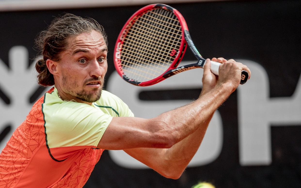 Alexander Dolgopolov's odds drifted significantly in the hours before the match - TT NEWS AGENCY