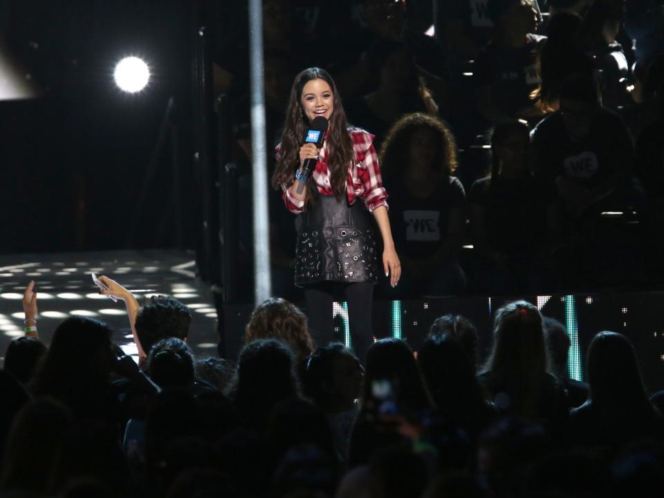 Jenna Ortega at WE Day in 2017.