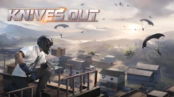 A man in a scene in NetEase's Knives Out.