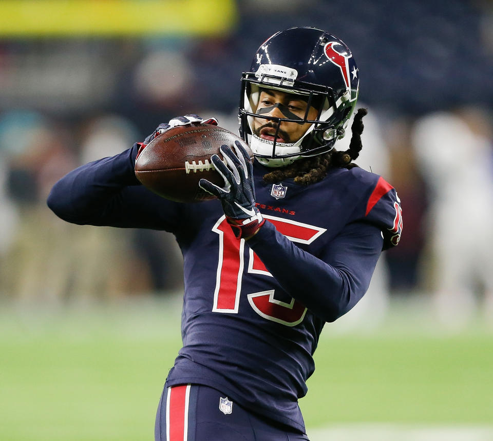 Will Fuller, now with the Miami Dolphins, won't play this week due to a personal matter. (Photo by Bob Levey/Getty Images)