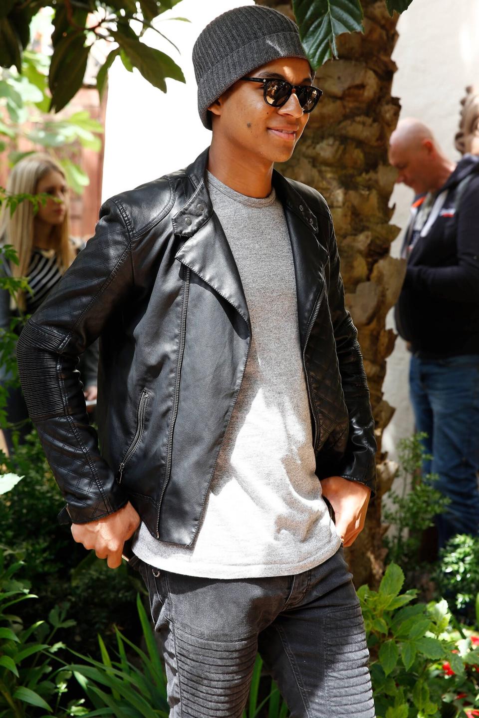 Jaafar Jackson Jermaine Jackson out and about, Cologne, Germany - 06 Jul 2016 On a visit to the theme park Phantasialand