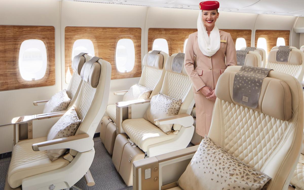 Emirates unveils futuristic A380 refit (BA, take note)