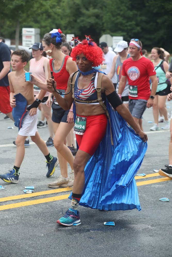 Here are some more photos from the 2023 Peachtree Road Race.
