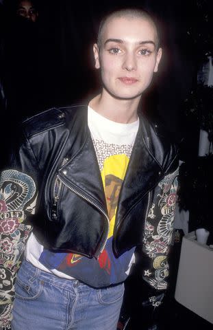 <p>Ron Galella, Ltd./Ron Galella Collection via Getty</p> Sinead O'Connor attends the Grammys in Los Angeles in February 1989