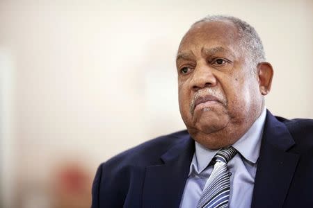 Clarence Graham listens during a discussion on the civil rights movement with fellow members of the Friendship Nine in Rock Hill, South Carolina, December 17, 2014. REUTERS/Jason Miczek