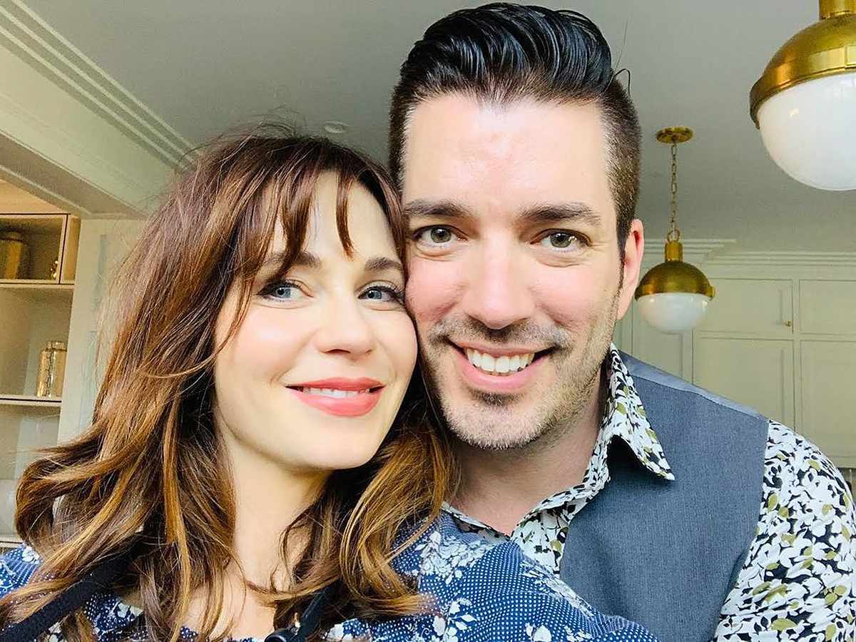 Zooey Deschanel and Jonathan Scott