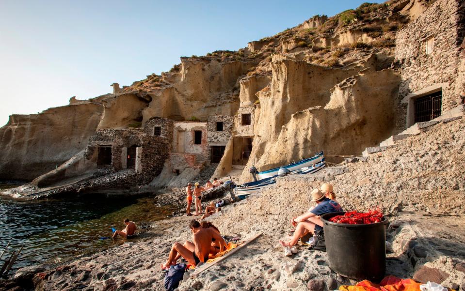 Salina island, Aeolian Islands, Sicily, Italy