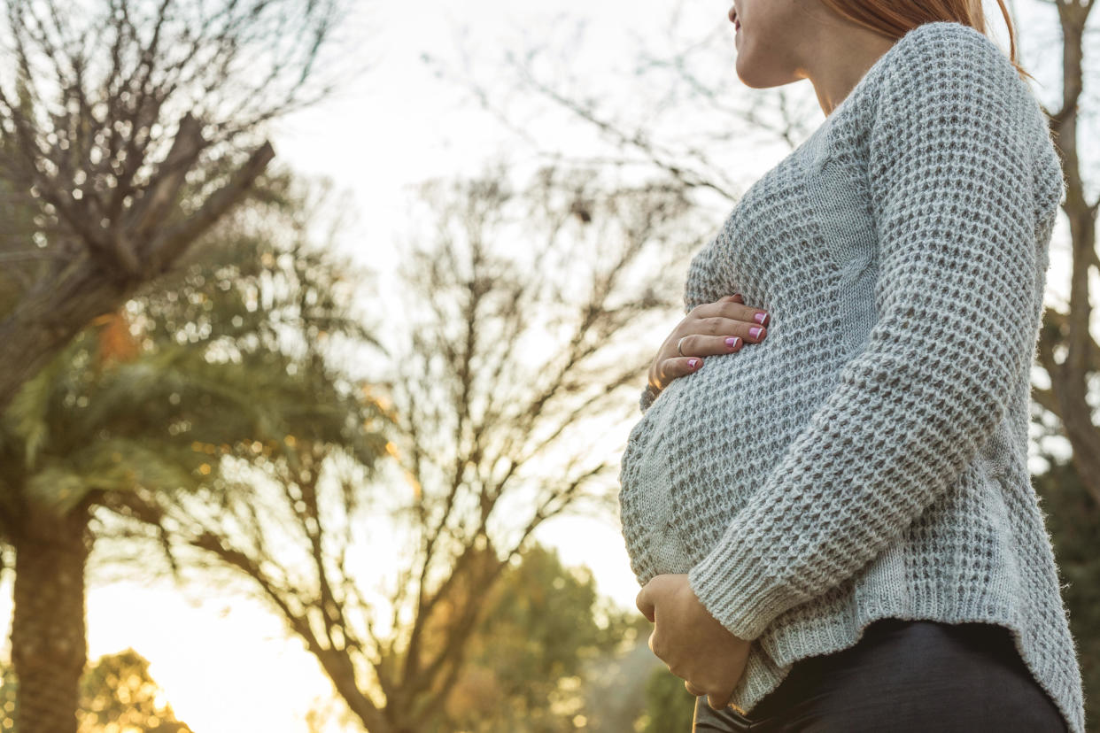 If you are pregnant, you can receive a Covid-19 vaccine in the UK (Alamy/PA)