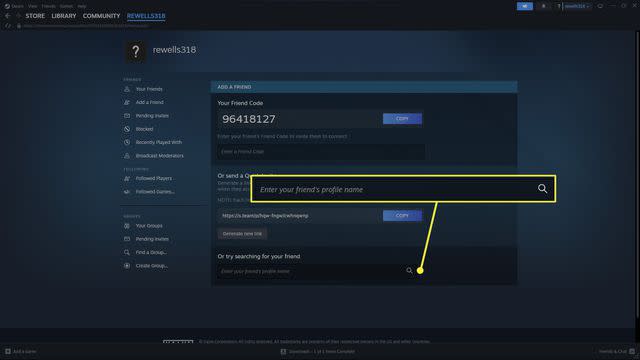 How to Add Friends on Steam