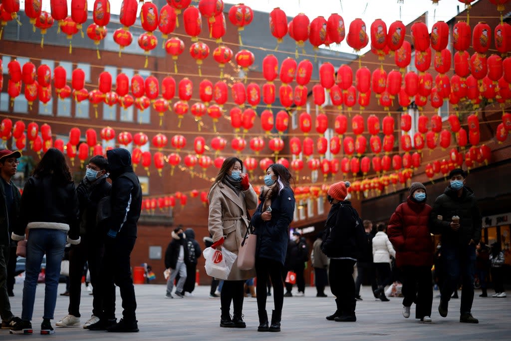 There was a surge in abuse aimed at Chinese people in the UK in the first months of the Covid pandemic  (AFP via Getty Images)