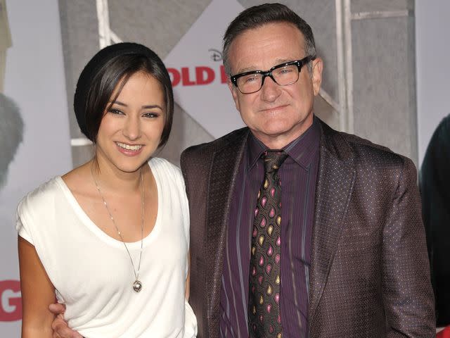 <p>John Shearer/WireImage</p> Zelda Williams and Robin Williams arrive at the "Old Dogs" Premiere on November 9, 2009 in Hollywood, California.