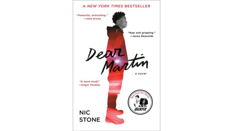 Cover of “Dear Martin” by Nic Stone.