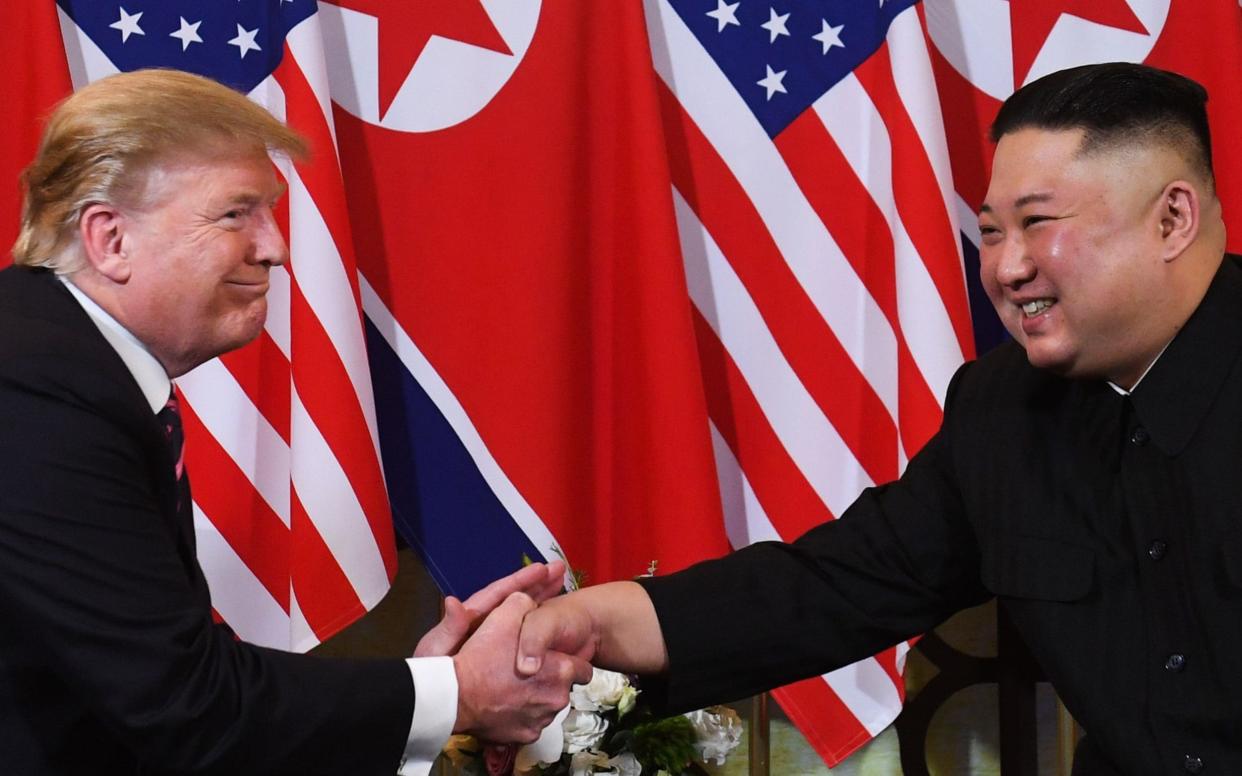 President Trump blocked additional sanctions on Kim Jong-un's regime because he