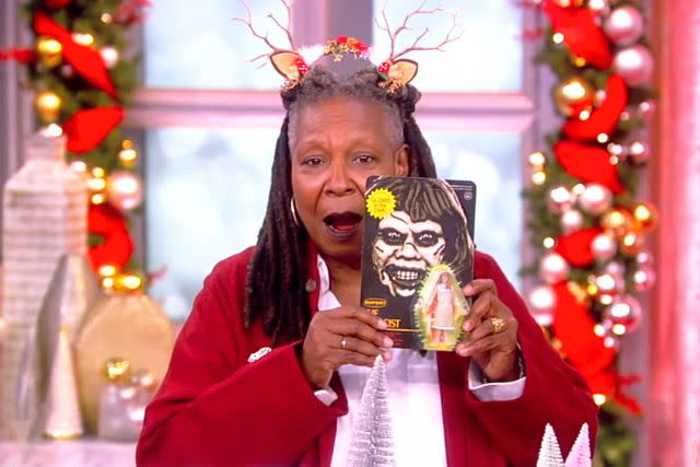 <p> ABC</p> Whoopi Goldberg and her new 'Exorcist' doll