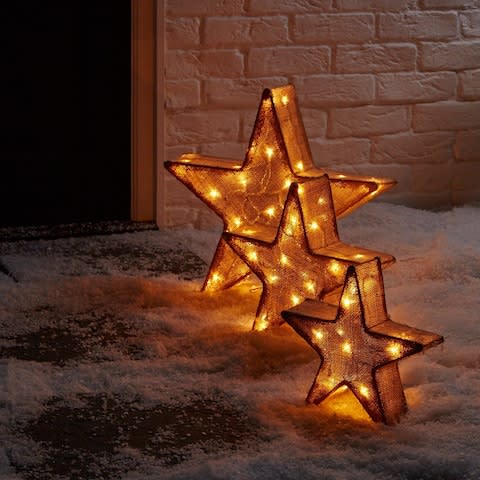 Static Star Trio - Credit: B&amp;Q