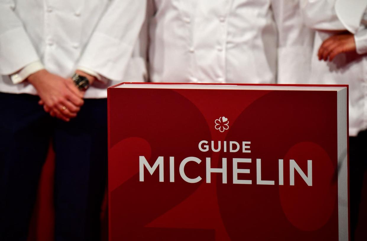 La cérémonie des Étoiles du guide Michelin en Allemagne en février 2019. - Tobias SCHWARZ