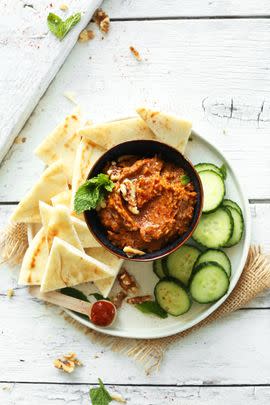 Harissa Eggplant Dip