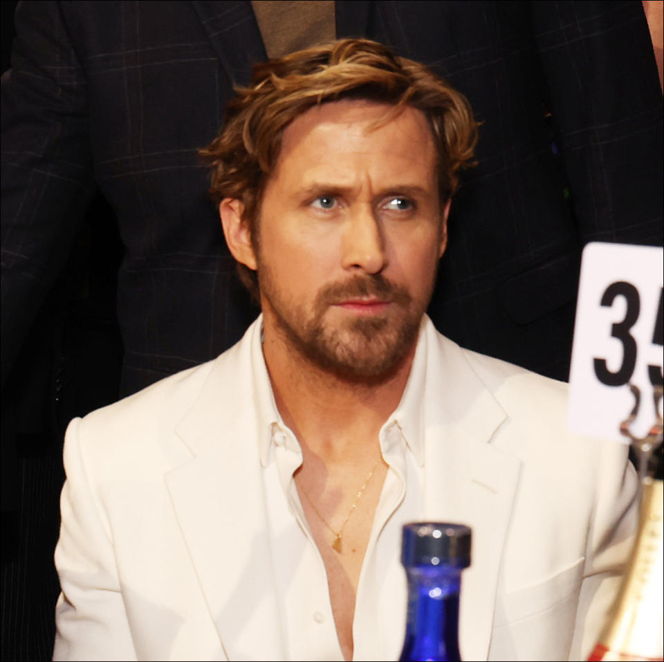  Ryan Gosling at the 2024 Critics' Choice Awards. 